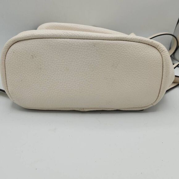Coach Women's Pennie Backpack 22 Pebble Leather Bag C4121 Chalk Ivory - Picture 7 of 15
